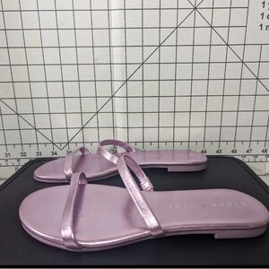 NEW - Size 6.5M Women's Gianni Bini Kaydie Sandals Slides Pink